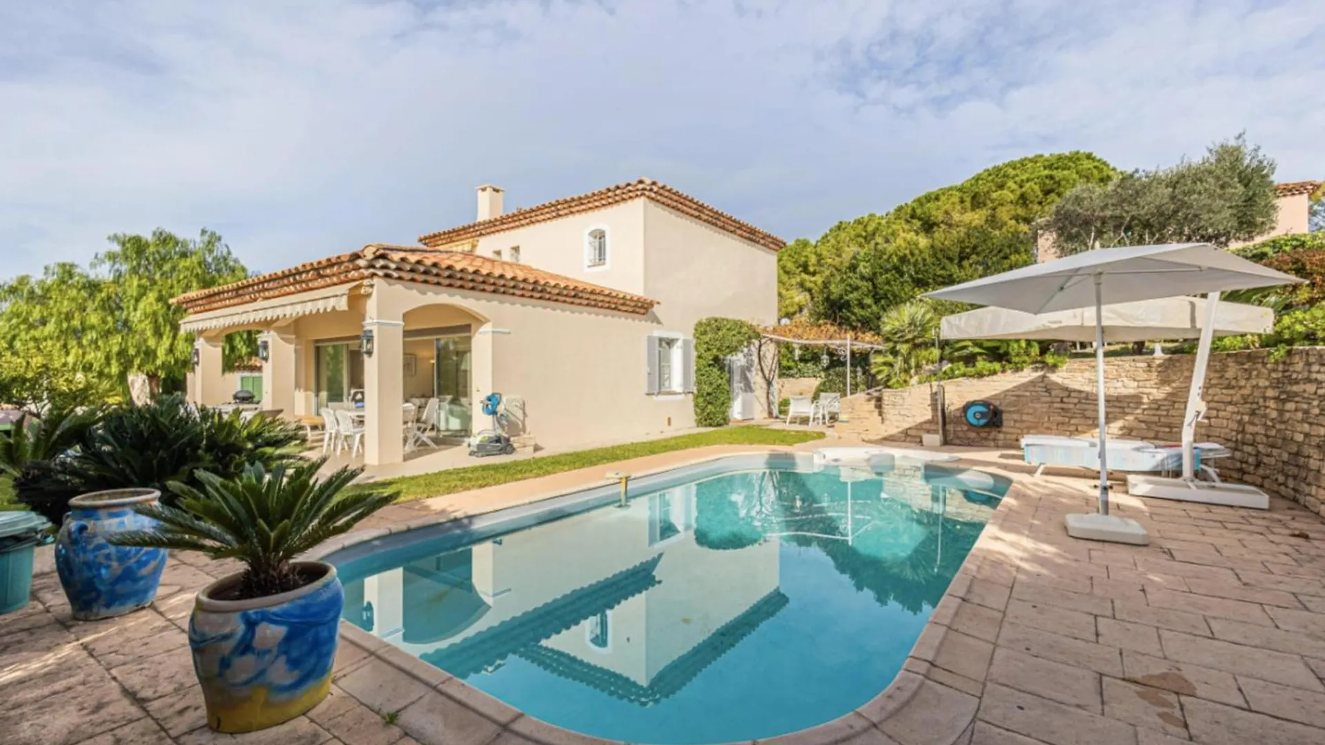 Lovely House With Private Pool In Cagnes-Sur-Mer